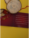 YouBella Rakhi and Greeting Card Combo for Brother